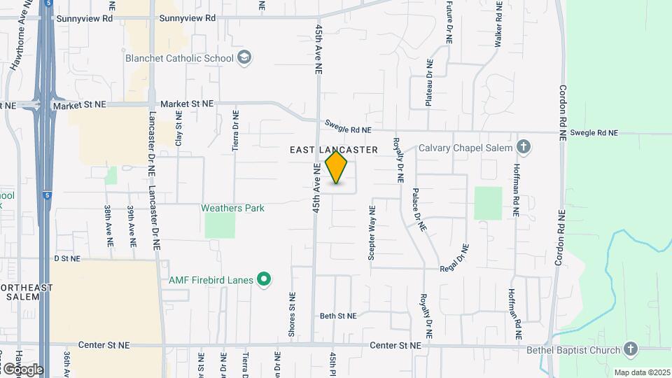 4545 Thrush Dr NE Map and Location Details