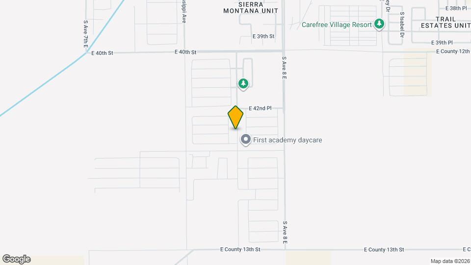 4330 S Desert Willow Wy Map and Location Details