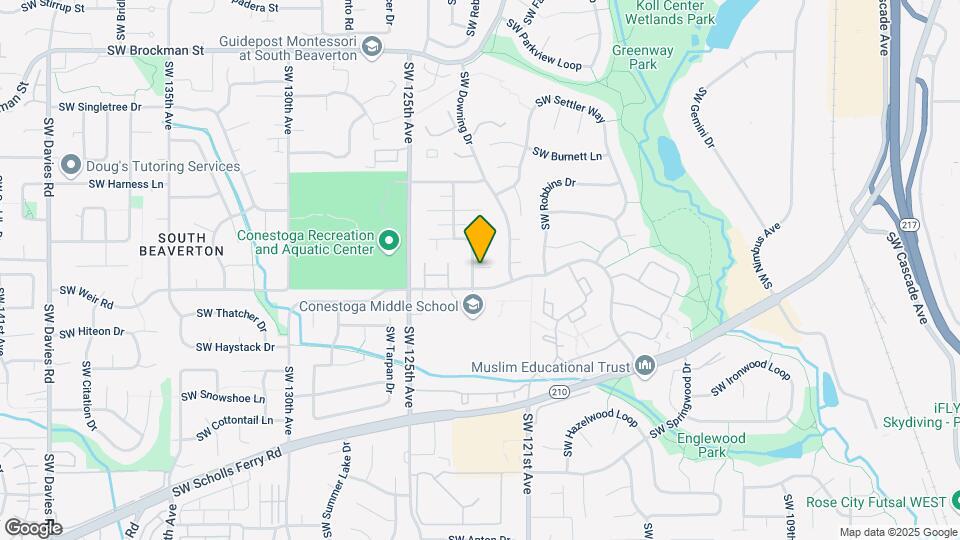 12150 SW Keas Ct Map and Location Details