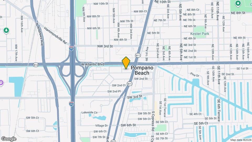 223 SW 1st Ct Map and Location Details