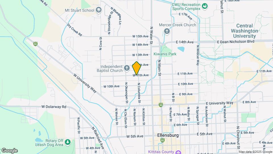 1007 Columbia, Unit House Map and Location Details