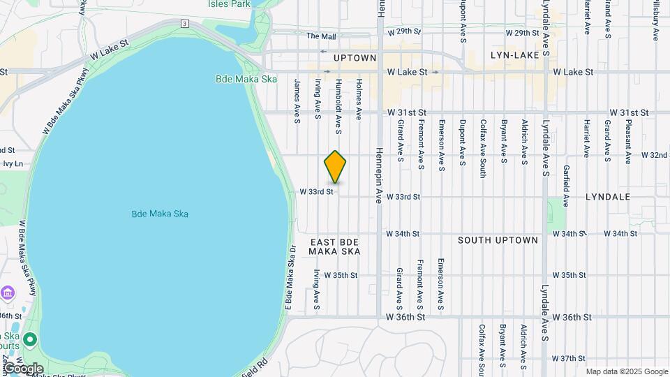 3244 Humboldt Avenue South, Unit 3244 Side Map and Location Details