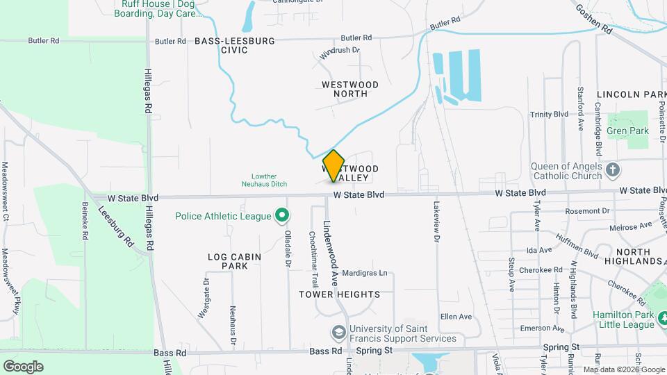 2819 Autumn Leaf Ln Map and Location Details