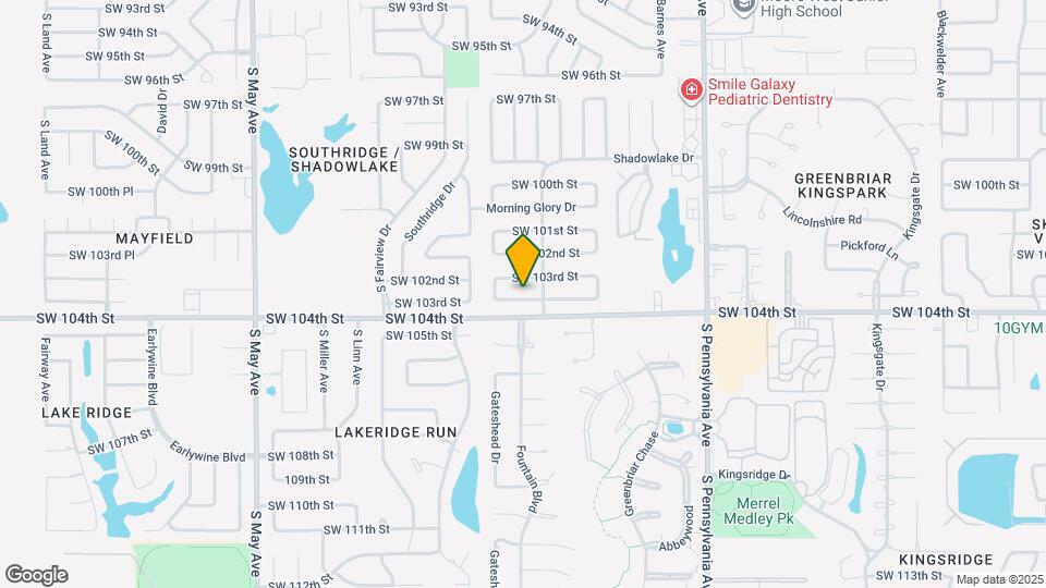 2413 SW 103rd Terrace Map and Location Details