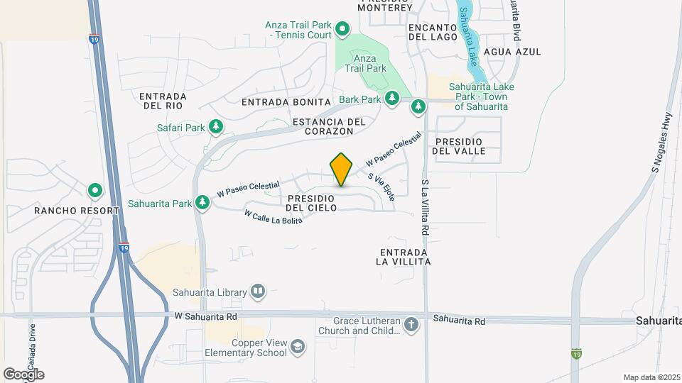 314 W Vuelta Friso Map and Location Details