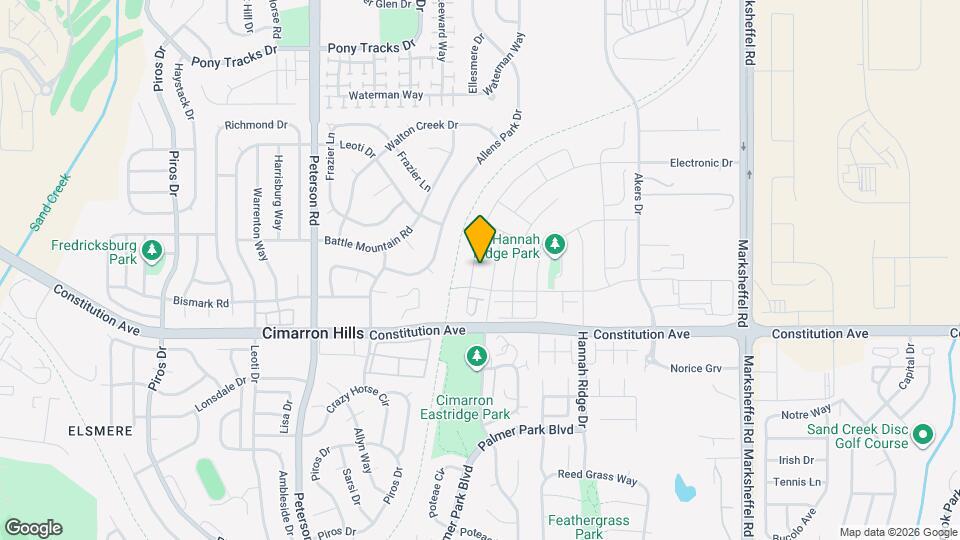 2543 Pony Club Ln Mapa y Detalles de la Ubicación