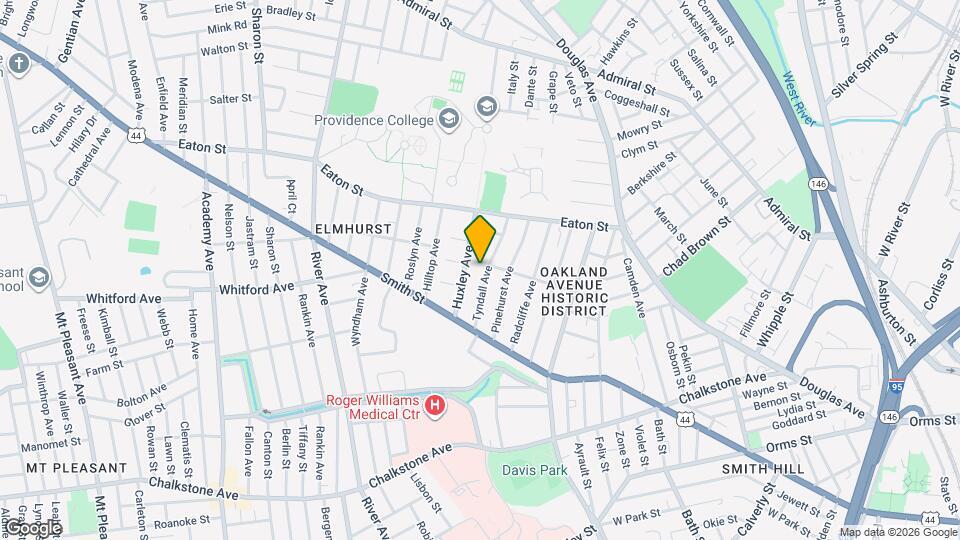 66 Tyndall Ave Map and Location Details