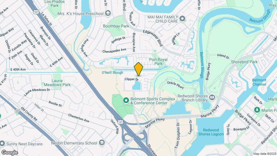 323 Treasure Island Dr Map and Location Details