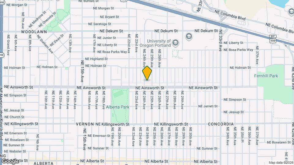 6028 NE 24th Ave Mapa y Detalles de la Ubicación