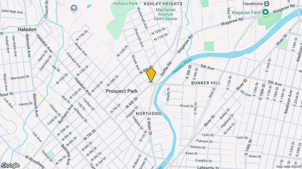 339 N 6th St Map and Location Details