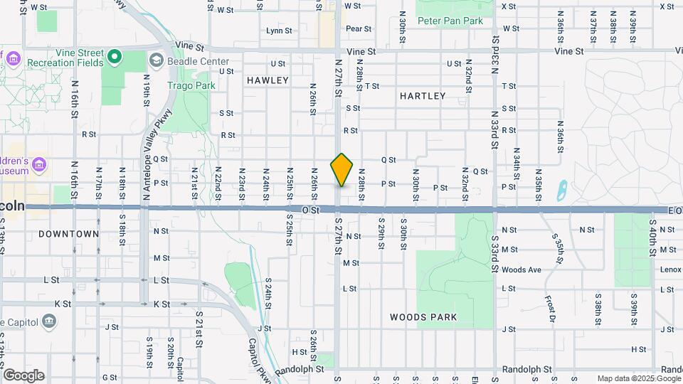 136 N 27th St Map and Location Details