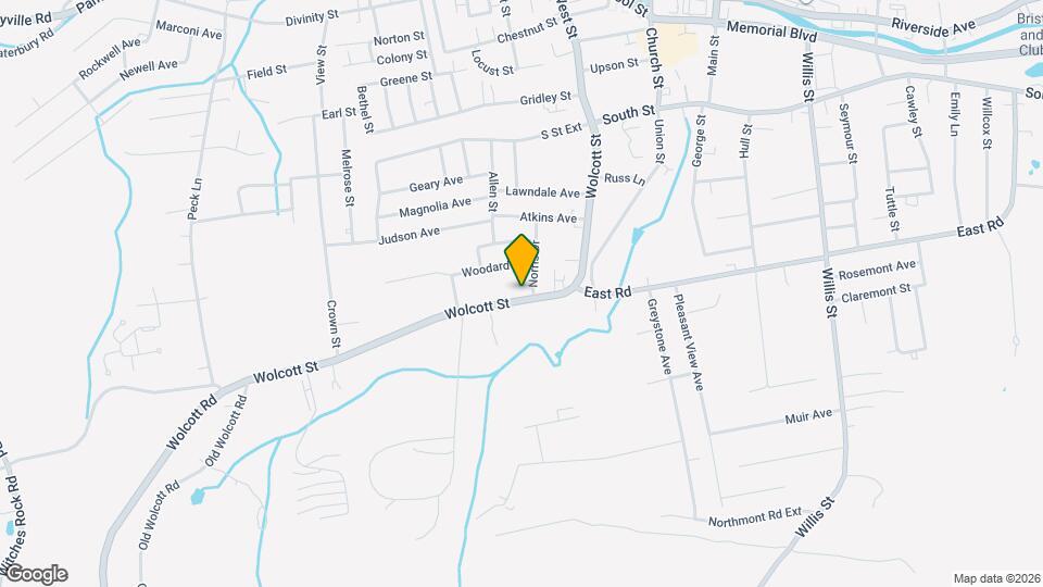 234 Wolcott St, Unit 2 Map and Location Details
