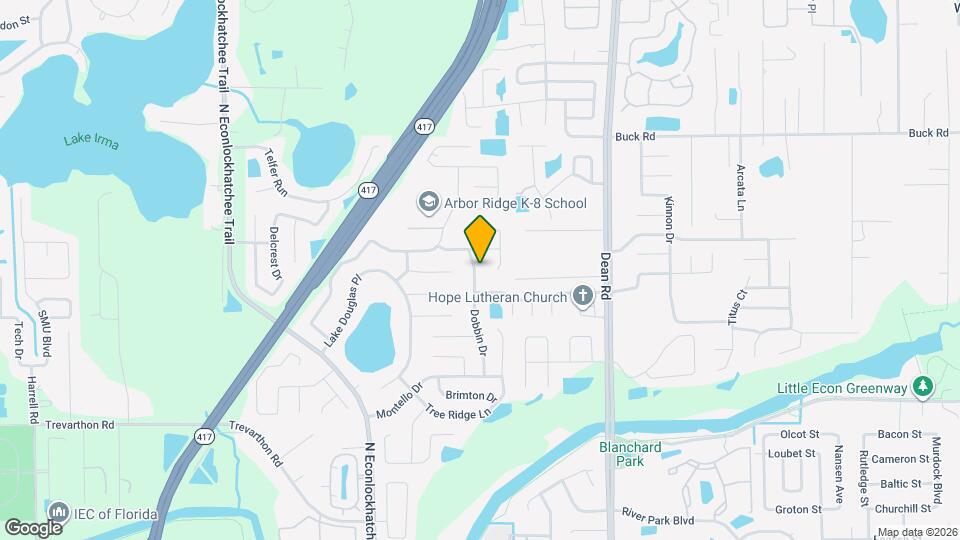 2727 Dobbin Dr Map and Location Details