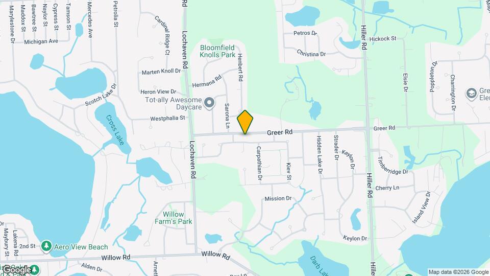 6330 Odessa Dr Map and Location Details
