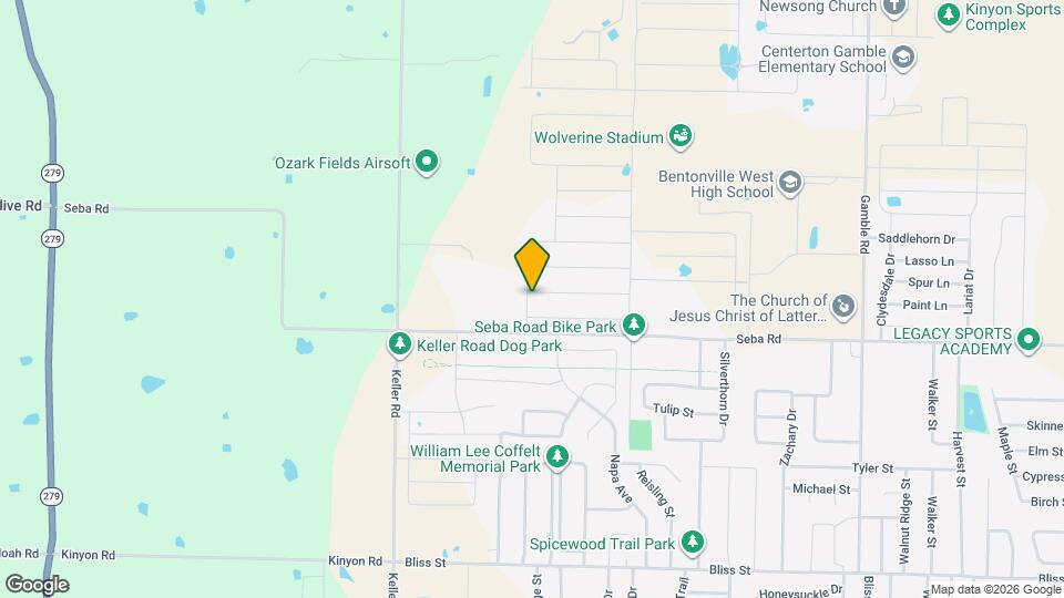 1140 Hope St Map and Location Details