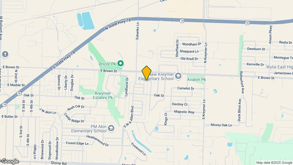 200 Eastridge Ct Map and Location Details