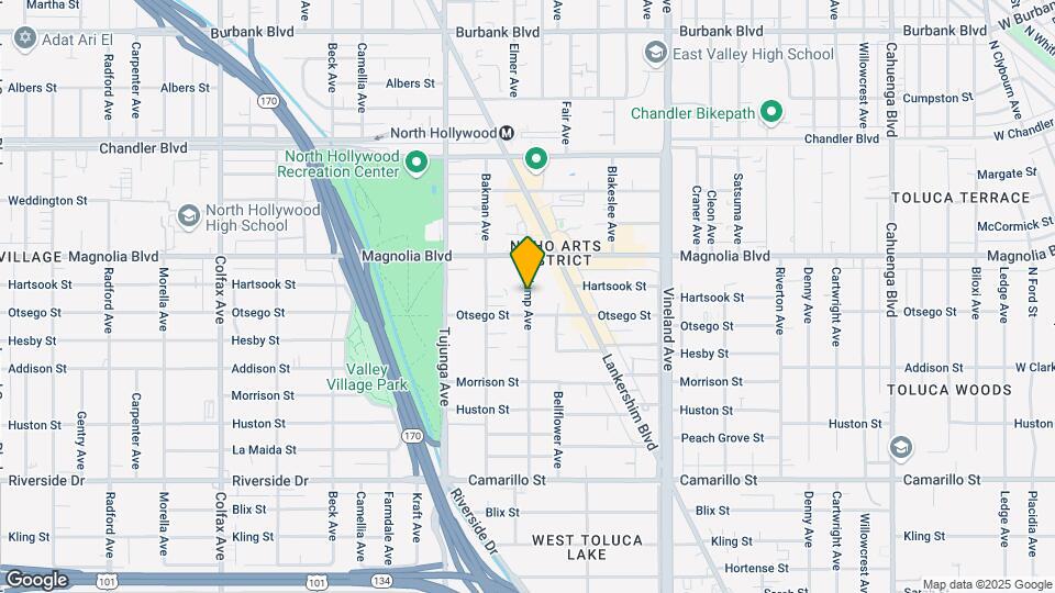 5123 Klump Ave Map and Location Details