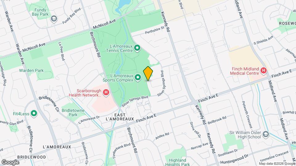 58 Rakewood Crescent Map and Location Details