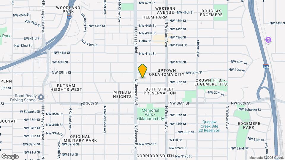 1225 NW 38th St Map and Location Details