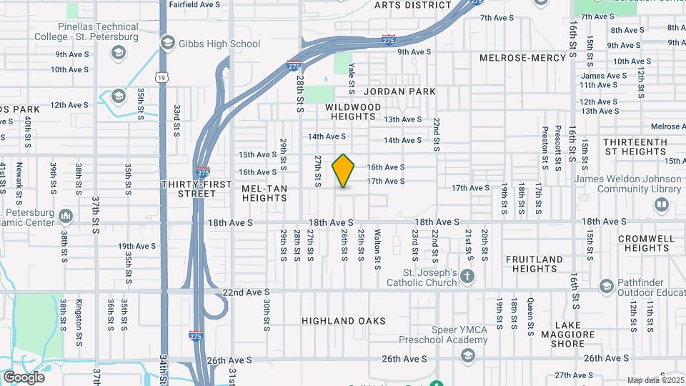 2579 Queensboro Ave S Map and Location Details