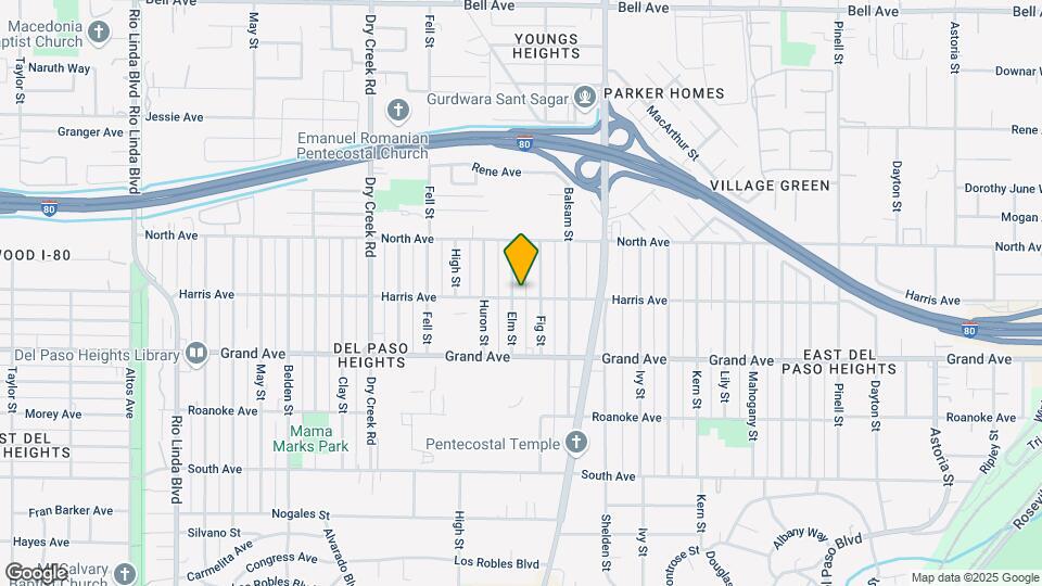 1507 Harris Ave Map and Location Details