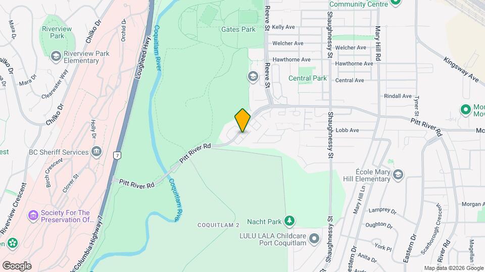 2560 Pitt River Rd Map and Location Details