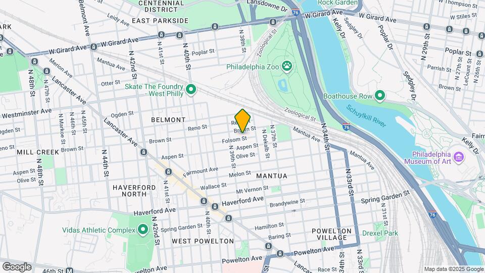 3839 Folsom St Map and Location Details