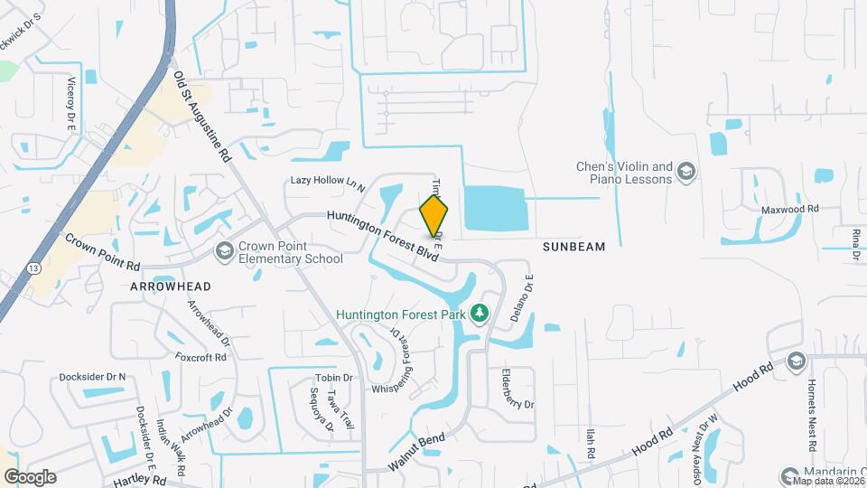 9970 Timberlake Dr E Map and Location Details