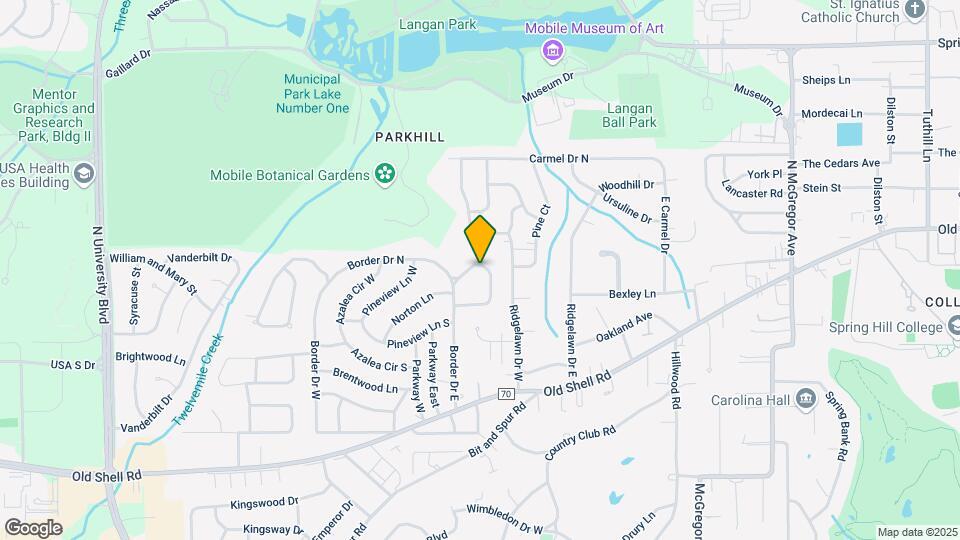 5005 N Hillwood Cir Map and Location Details