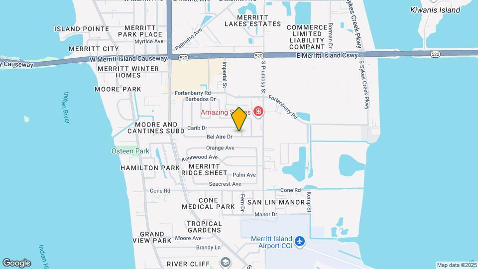 280 Bel Aire Dr Map and Location Details