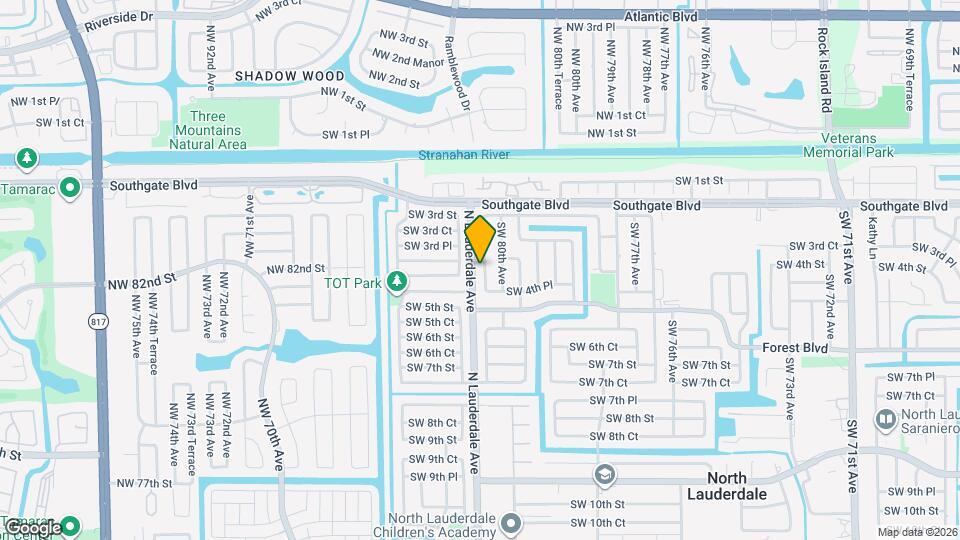 414 SW 80th Terrace, Unit 0112 Map and Location Details