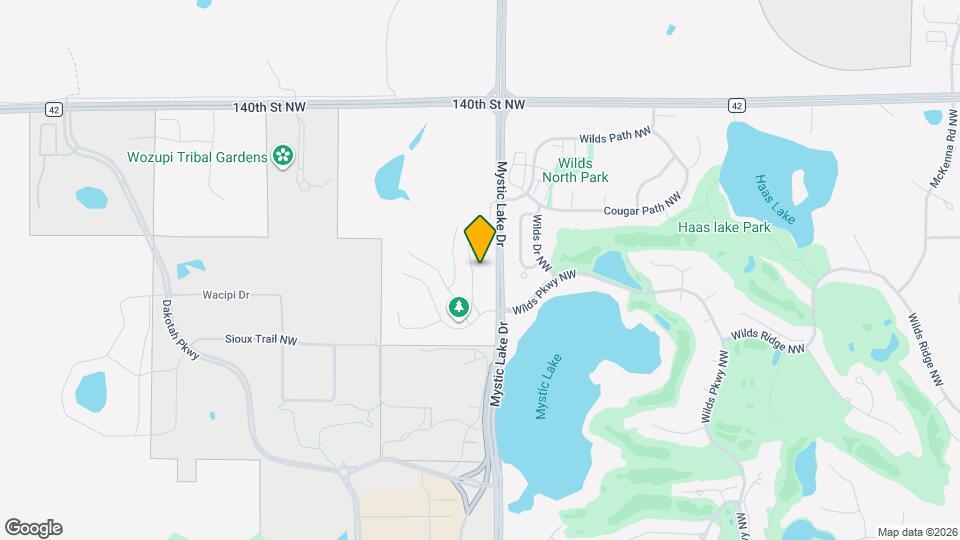 14343 Brookmere Blvd NW Mapa y Detalles de la Ubicación