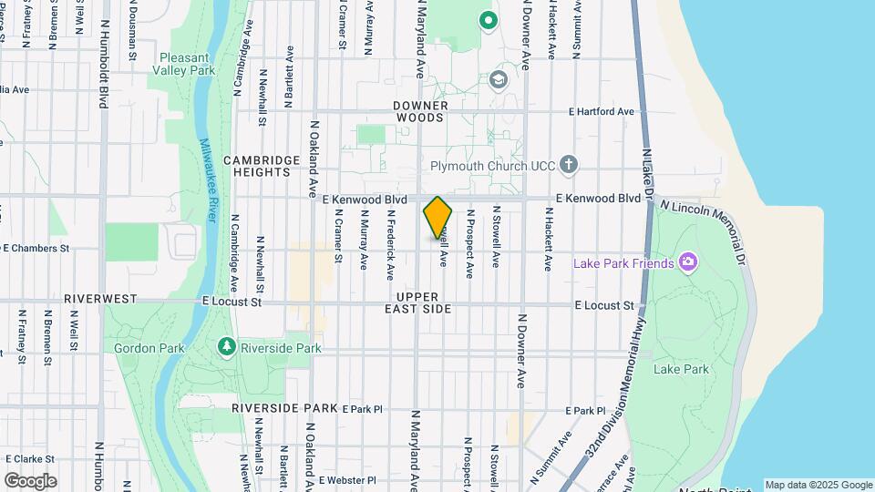 3003 N Farwell Ave Map and Location Details