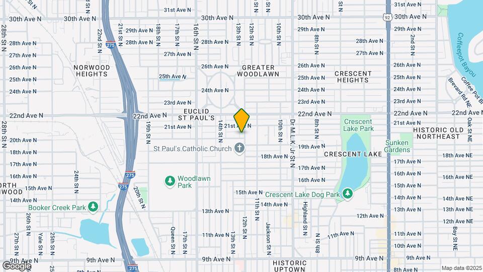2000 12th St N Map and Location Details