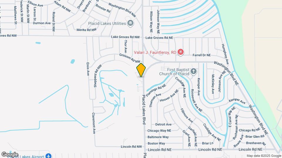206 Golf Villas Ct NW Map and Location Details