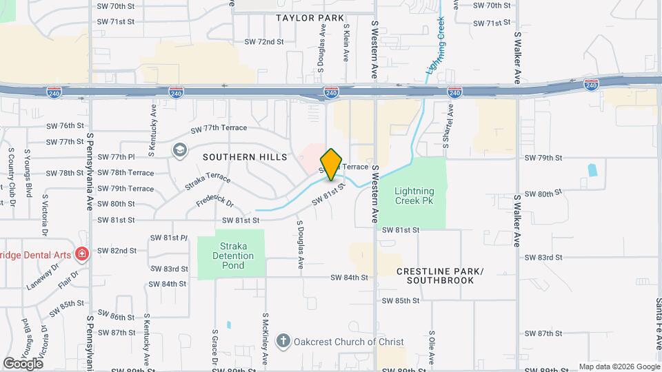 1017 SW 81st St Map and Location Details