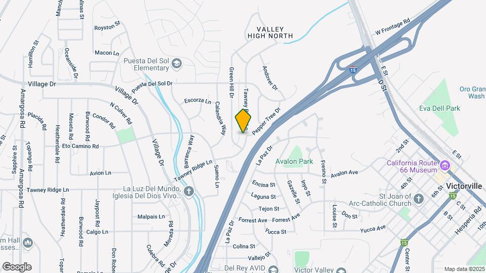 16126 Tawney Ridge Ln Map and Location Details