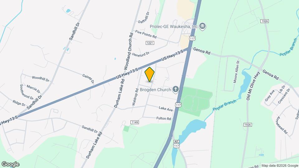 115 Nancy Drive Rd Map and Location Details