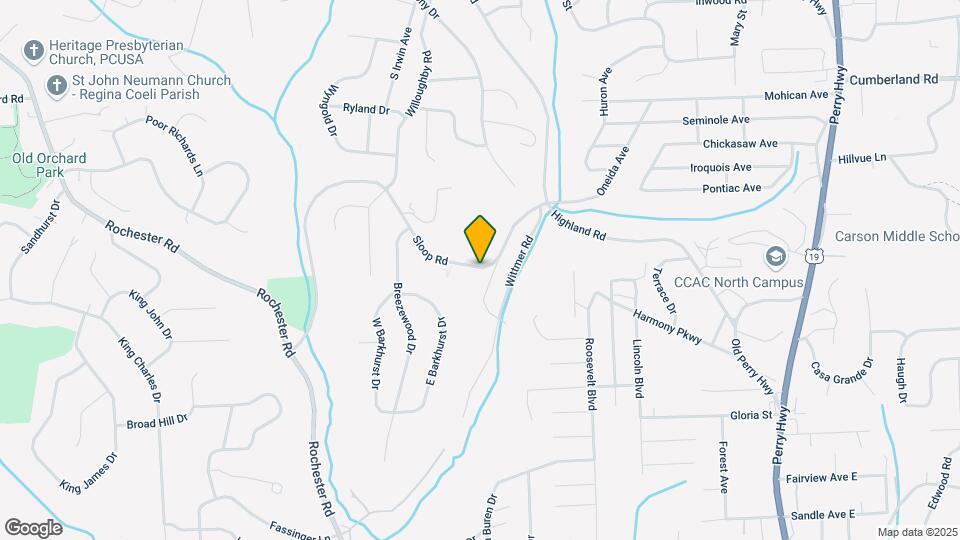 653 Sloop Rd Map and Location Details
