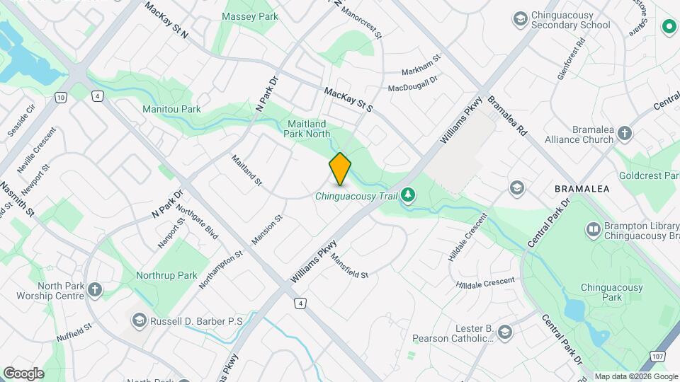 43 Montjoy Crescent Map and Location Details