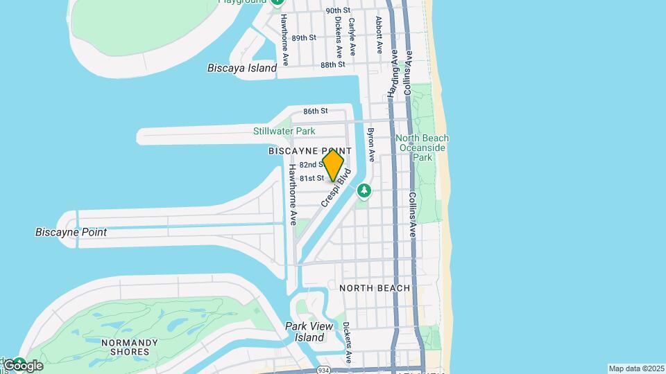 8010 Crespi Blvd-Unit -2 Map and Location Details