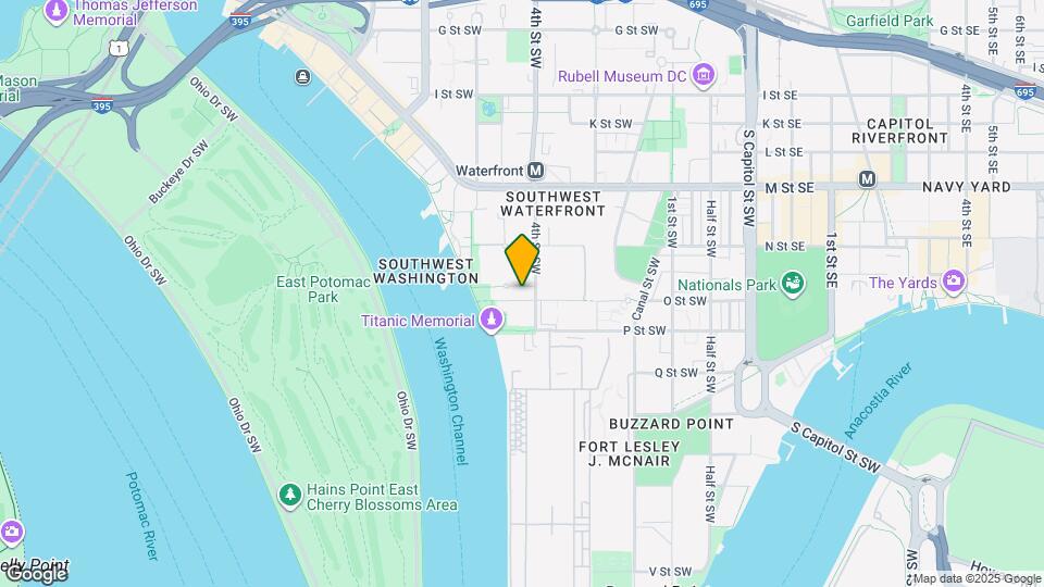 400 O St SW Map and Location Details