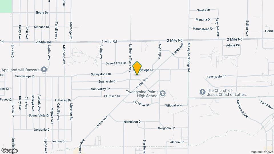 72548 Sunnyvale Dr Map and Location Details