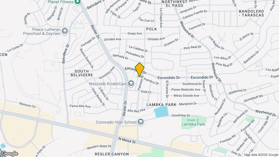 336 Villa Canto St Map and Location Details