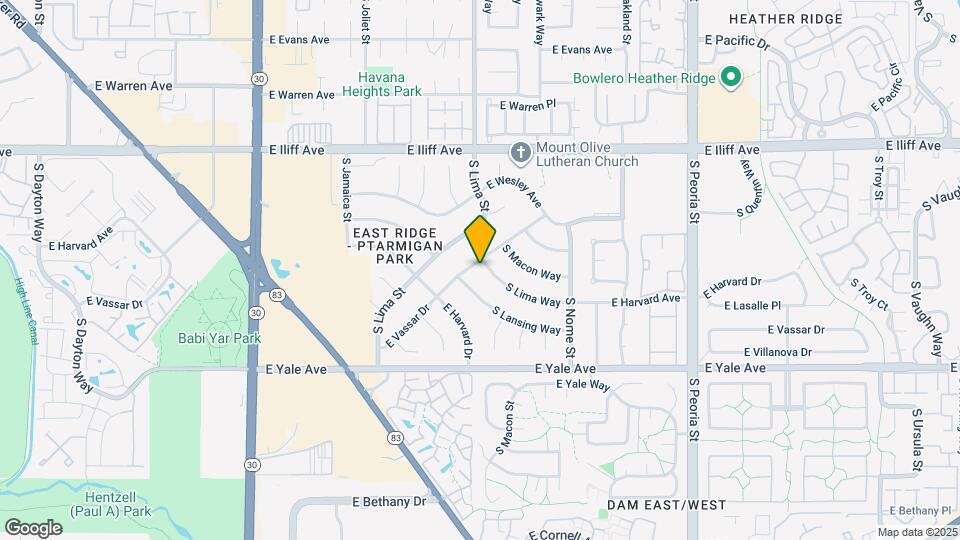 2403 S Lima Way Map and Location Details