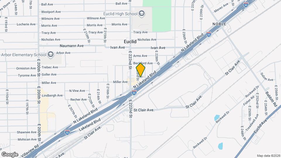 955 E 223rd St Mapa y Detalles de la Ubicación