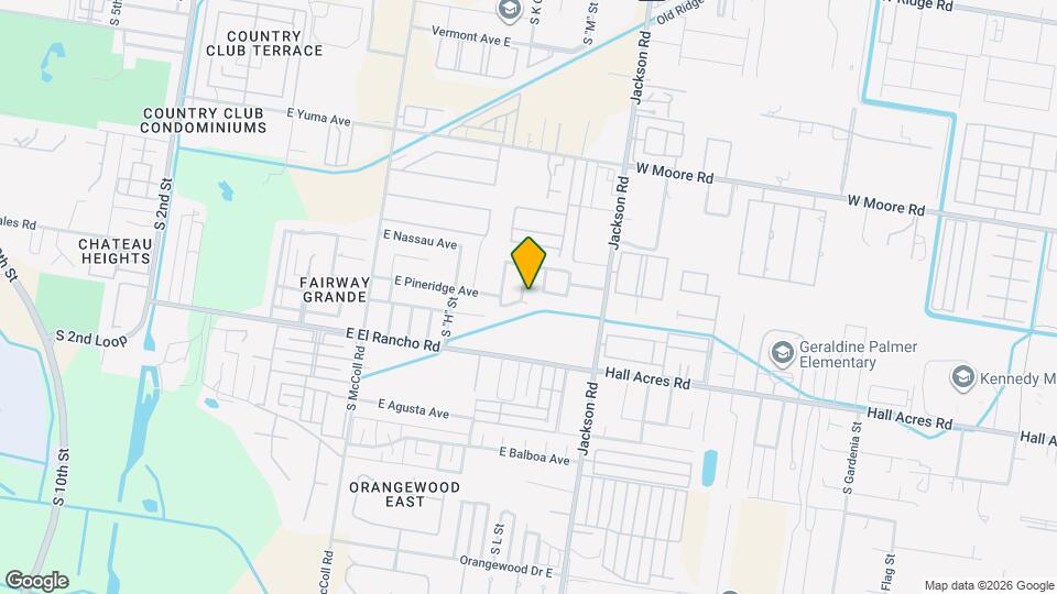 3017 S L St, Unit B Map and Location Details