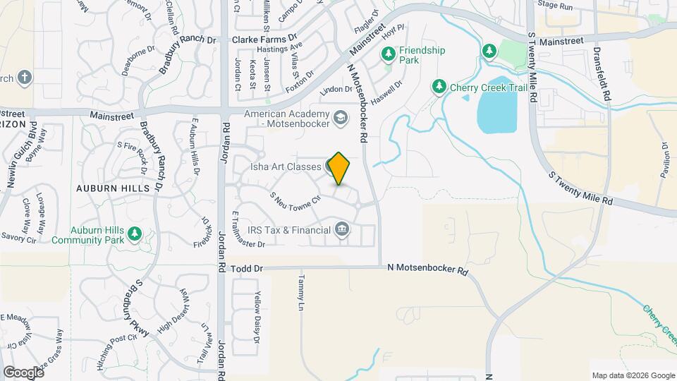 17430 Pacific Peak Cir Map and Location Details