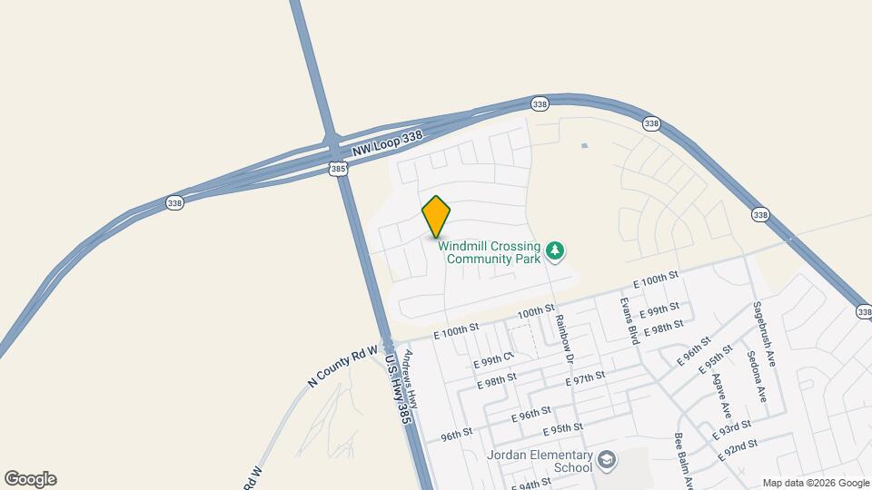 10401 Pronghorn Rd Mapa y Detalles de la Ubicación