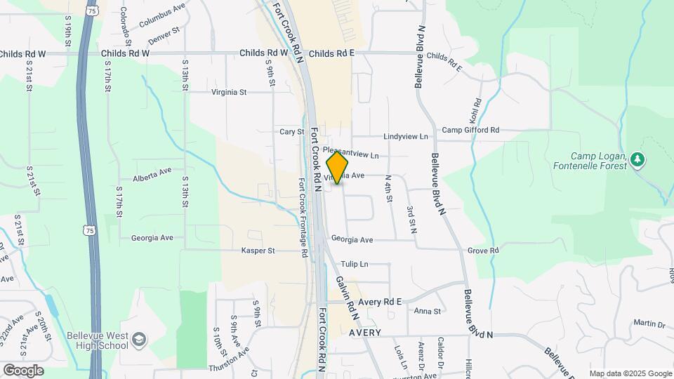 610 Nob Hill Terrace Map and Location Details